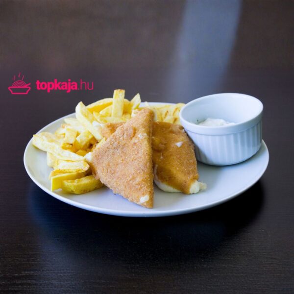 D2 – Rántott sajt rizzsel (1,3,7) (kis adag)